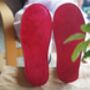 Personalised Handmade Light Weight Felt Slippers, thumbnail 2 of 7