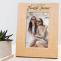 Personalised 'Favourite Human' Best Friend Photo Frame, thumbnail 1 of 3