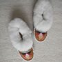 Women's Sheepskin Moccasin Slippers Lia, thumbnail 5 of 12