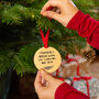 'Feathers Appear' Remembrance Christmas Decoration, thumbnail 2 of 6