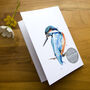 Inky Kingfisher Notebook, thumbnail 4 of 7