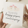 'On A Roll' 1st Anniversary Card, thumbnail 1 of 2