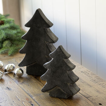 Stoneware Decorative Christmas Tree Ornament, 3 of 4