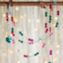 Crystal Christmas Garland, Handmade, thumbnail 2 of 12