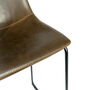 Dexter Chesnut Brown Set Of Kitchen Two Bar Stools, thumbnail 9 of 12