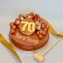 Mini 70th Birthday Smash Cake, thumbnail 1 of 9