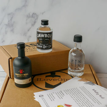 Three Classic Style Gins Tasting Gift Set, 2 of 3