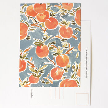 The Stone Blue And Peach Postcard Collection, 4 of 9