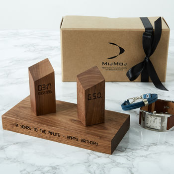 Personalised Time And Date Double Watch Stand, 5 of 5