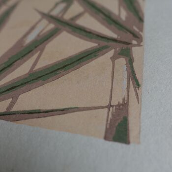 Delicate Peach Woodblock Print, 3 of 8