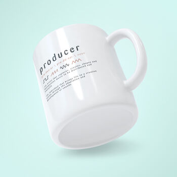 Music Producer Definition Mug | Producer Coffee Cup, 2 of 3
