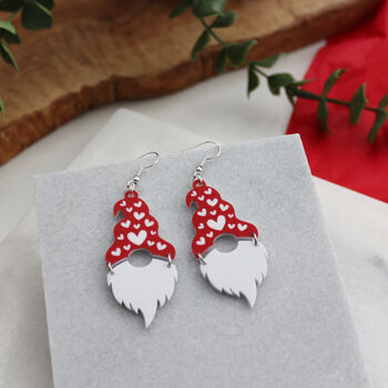 Gnome Gonk Love Earrings, 10 of 11