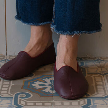 Leather Slippers, 3 of 3