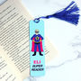 Design Your Own Superboy Bookmark Gift For Boy, thumbnail 3 of 4