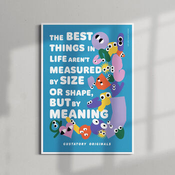 Shapes And Sizes Matte Art Print, 6 of 6