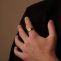 Gold 8 Mm Personalised Band Ring, thumbnail 2 of 11