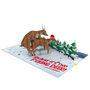 F*Cking Deer! Funny Christmas Card With Cheeky 3D Pop Ups, thumbnail 6 of 9