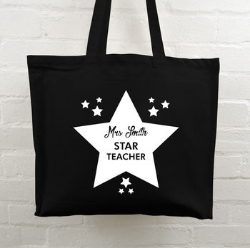 Personalised Teacher Tote Bags, 7 of 10