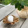 Power Handmade Folded Glass Bowl, thumbnail 1 of 4