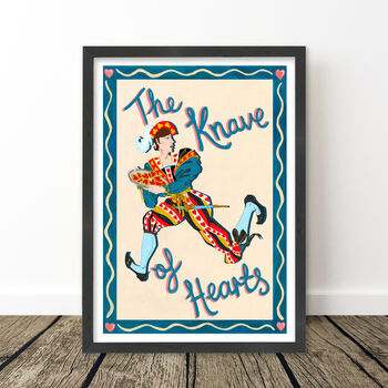 The Knave Of Hearts Vintage Nursery Print, 8 of 9