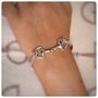 Personalised Sterling Silver Snaffle Bangle, thumbnail 12 of 12
