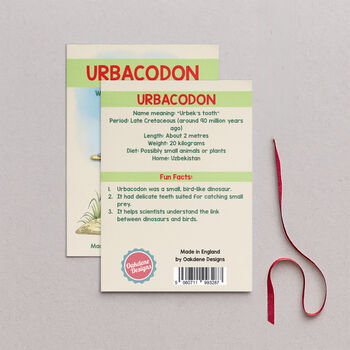 Wooden Urbacodon Dinosaur Christmas Tree Decoration, 2 of 3