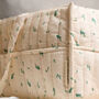 Linen Leaf Nappy Caddy New Baby Gift Hamper, thumbnail 6 of 12