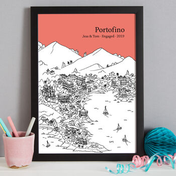 Personalised Portofino Print, 8 of 10