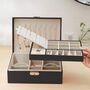 Double Layer Jewellery Organiser Storage Box Case, thumbnail 3 of 10