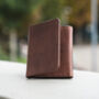Personalised Men's Small Leather Wallet Trifold Rfid, thumbnail 5 of 11