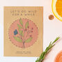 10 'Go Wild' Hen Party Wildflower Seed Favours, thumbnail 3 of 6