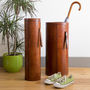 Personalised Leather Umbrella Stand Two Colours, thumbnail 4 of 11