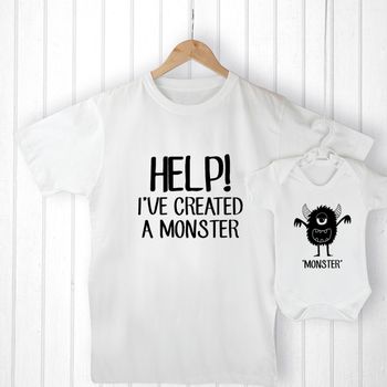 Personalised Me And My Little Monster Set, 2 of 3