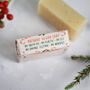 100% Natural Peppermint Candy Cane Christmas Soap, thumbnail 2 of 7