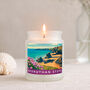 Bedruthan Steps Scented Glass Jar Candle • Cornwall Beach • Cornish Gift • Coastal Living • Gift Box, thumbnail 1 of 3
