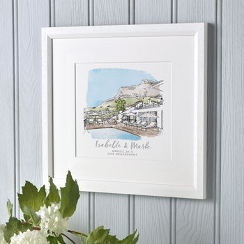 Our Favourite Place Watercolour Sketch, 2 of 8