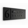 Personalised House Sign With Dividing Line, thumbnail 2 of 11