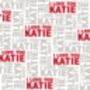 Personalised I Love You Wrapping Paper, thumbnail 8 of 8