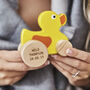 Personalised Wooden Toy Duck, thumbnail 2 of 2