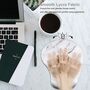 White Marble Mouse Mat Wrist Rest, thumbnail 7 of 8