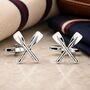 Rowing Oars Cufflinks, thumbnail 1 of 6