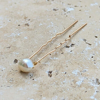 Elodie Medium Pearl Hair Pins, 2 of 3