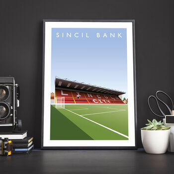 Lincoln City Sincil Bank Poster, 4 of 8