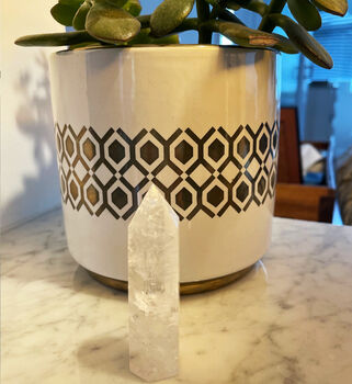Clear Quartz Wand ~ Gift Boxed, 3 of 8