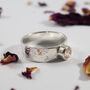 Silver Rose Quartz Ring, thumbnail 1 of 11