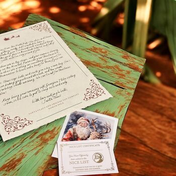 Personalised Santa Letter With Red Wax Seal, 10 of 10