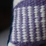 Handwoven Geometric Cushion Multicolour, thumbnail 3 of 4