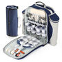 Deluxe Backpack Hamper And Picnic Blanket Navy Blue, thumbnail 3 of 4