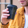 Personalised Bamboo Coffee Cup, thumbnail 2 of 5