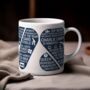 50th Birthday Mug Memories Of The Year 1975, thumbnail 1 of 2